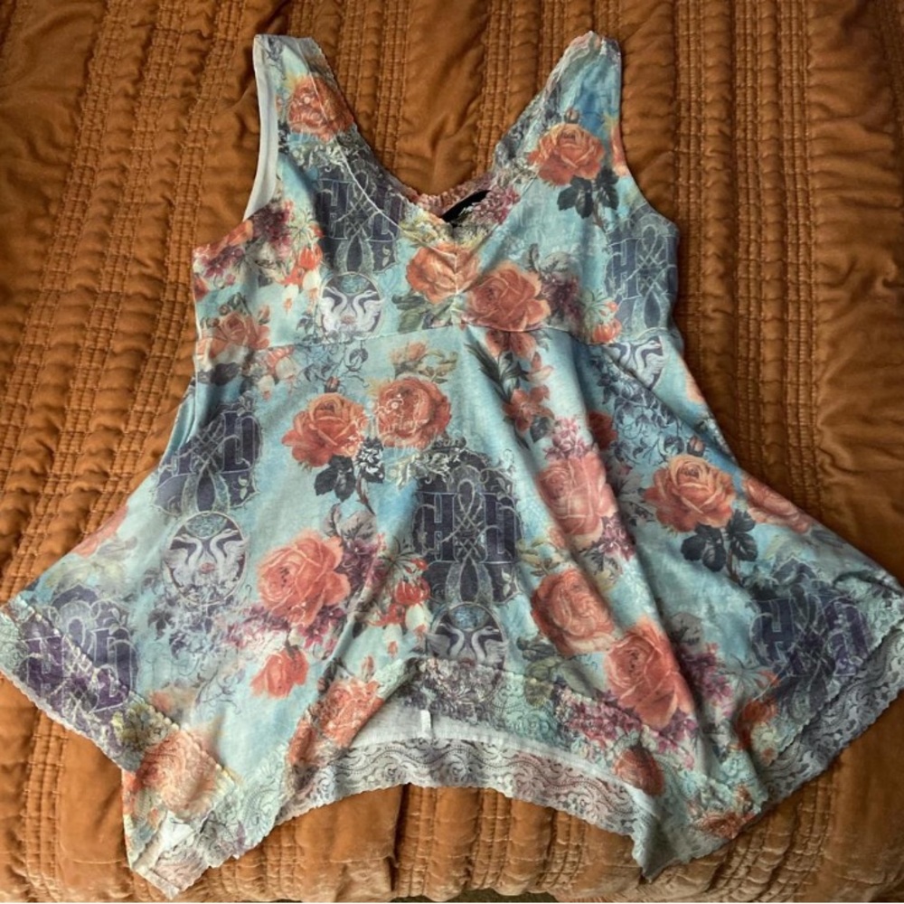Harley Davidson flowy top ❤️